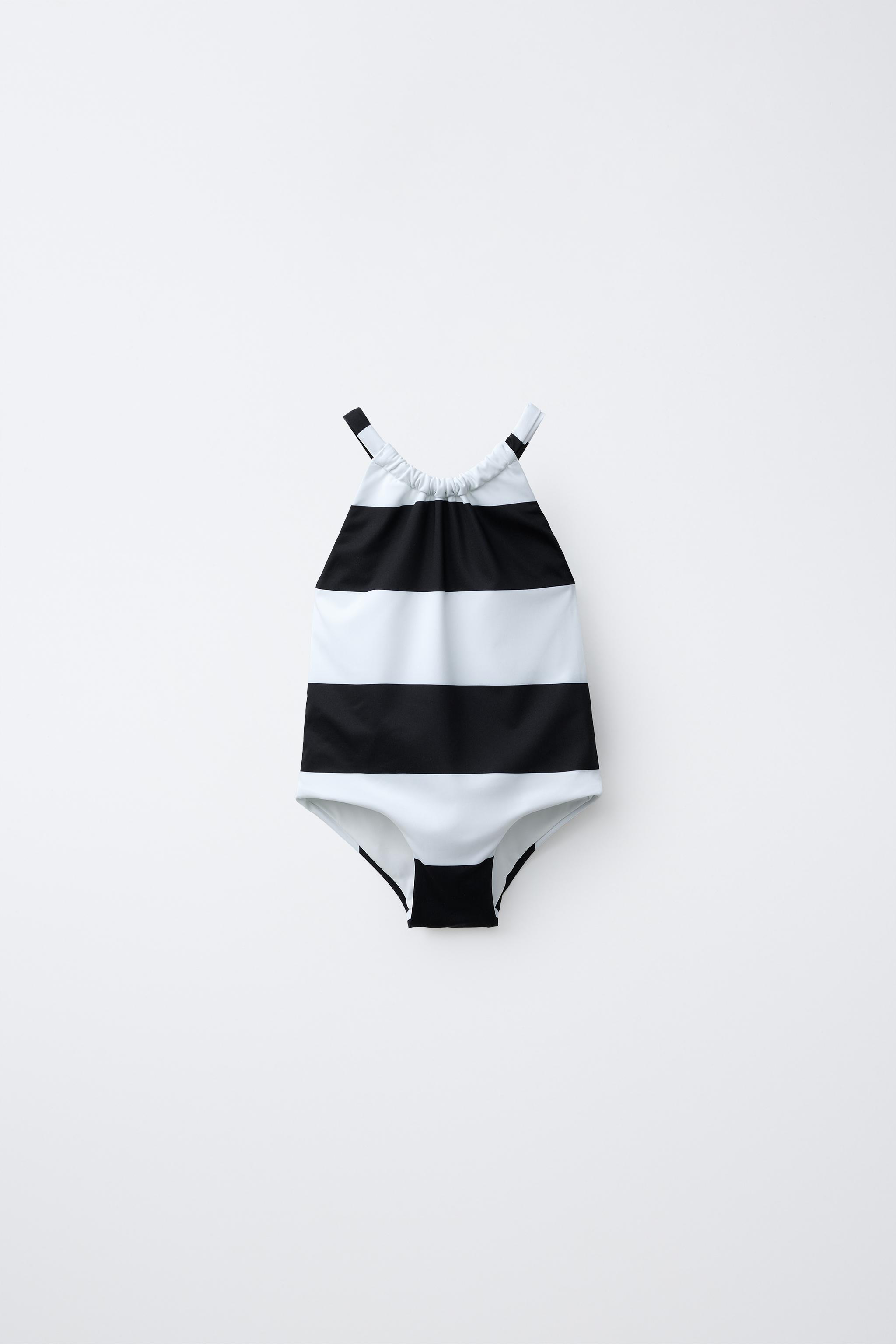 2-6 YEARS / STRIPED SWIMSUIT